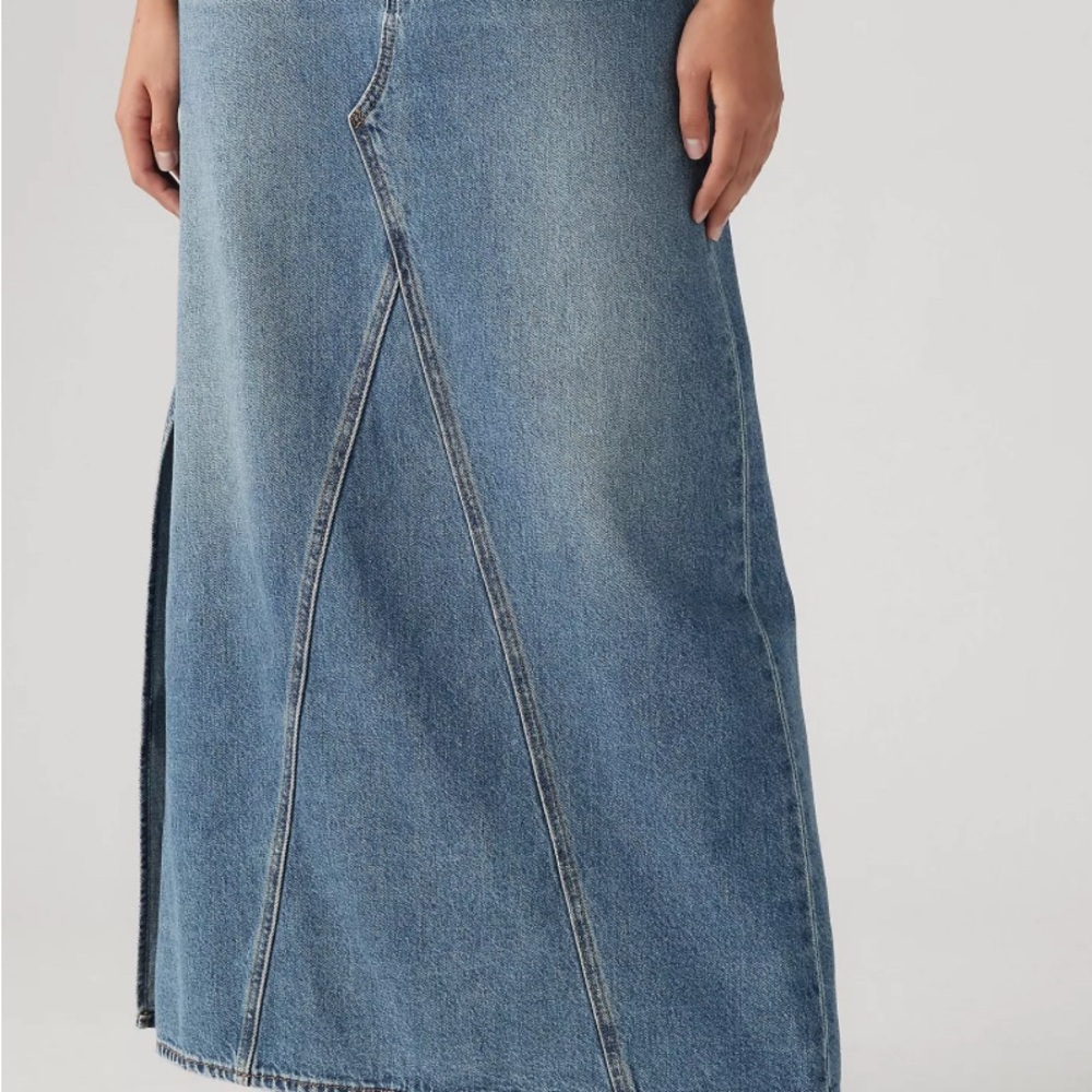 Levi's Blue Maxi Skirt - Picture 8 of 9